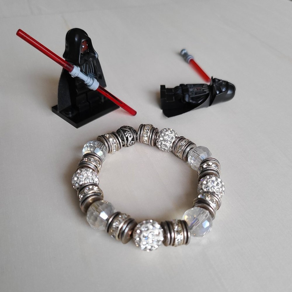 Sparkly costume stretch bracelet